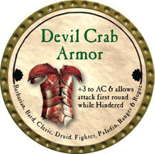 Devil Crab Armor - 2011 (Gold) - C131