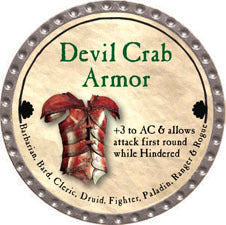 Devil Crab Armor - 2011 (Platinum) - C17