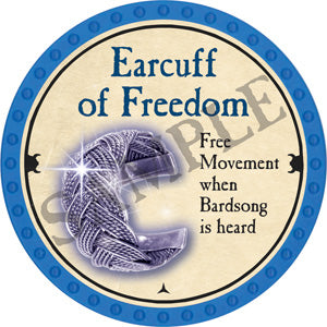 Earcuff of Freedom - 2018 (Light Blue) - C44