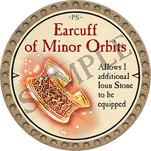 Earcuff of Minor Orbits - 2021 (Gold) - C134