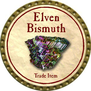 Elven Bismuth - Yearless (Gold) - Unusable - C131