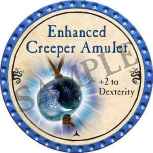 Enhanced Creeper Amulet - 2016 (Light Blue) - C17