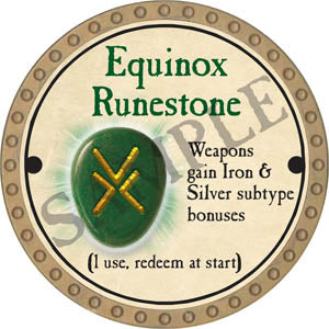 Equinox Runestone - 2017 (Gold) - C131