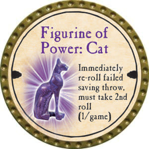 Figurine of Power: Cat - 2014 (Gold) - C134