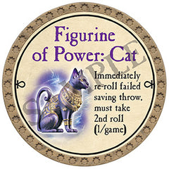 Figurine of Power: Cat - 2024 (Gold) - C131