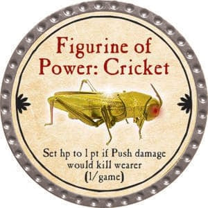 Figurine of Power: Cricket - 2015 (Platinum) - C131