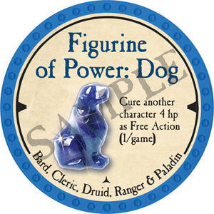 Figurine of Power: Dog - 2019 (Light Blue) - C131