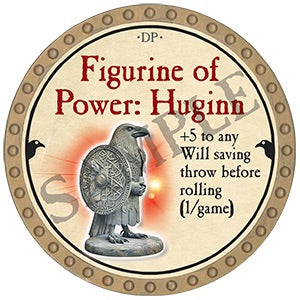 Figurine of Power: Huginn - 2025 (Gold) - C3