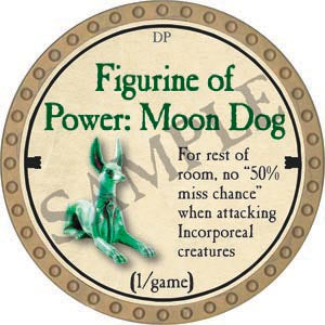 Figurine of Power: Moon Dog - 2020 (Gold) - C66