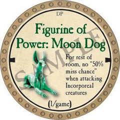 Figurine of Power: Moon Dog - 2020 (Gold) - C37