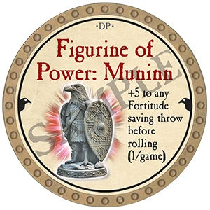 Figurine of Power: Muninn - 2025 (Gold) - C3