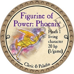 Figurine of Power: Phoenix - 2023 (Gold) - C12