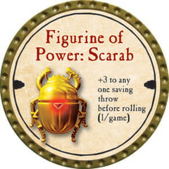 Figurine of Power: Scarab - 2014 (Gold) - C131