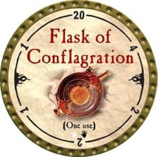 Flask of Conflagration - 2010 (Gold) - C17