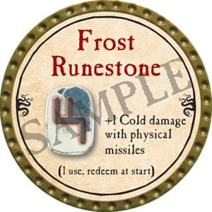 Frost Runestone - 2016 (Gold) - C132