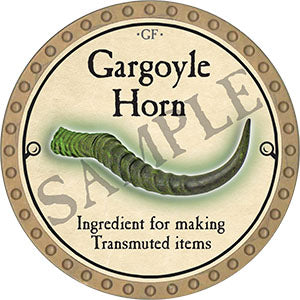 Gargoyle Horn - 2023 (Gold) - C131