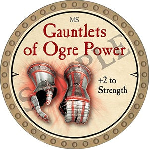 Gauntlets of Ogre Power - 2021 (Gold) - C131