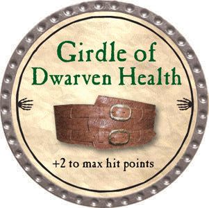 Girdle of Dwarven Health - 2012 (Platinum) - C17