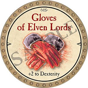 Gloves of Elven Lords - 2021 (Gold) - C17