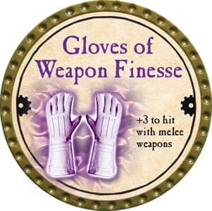 Gloves of Weapon Finesse - 2013 (Gold) - C132