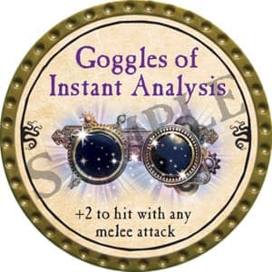 Goggles of Instant Analysis - 2016 (Gold) - C132