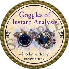 Goggles of Instant Analysis - 2016 (Gold) - C136