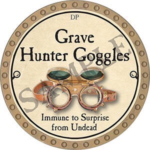 Grave Hunter Goggles - 2023 (Gold) - C134