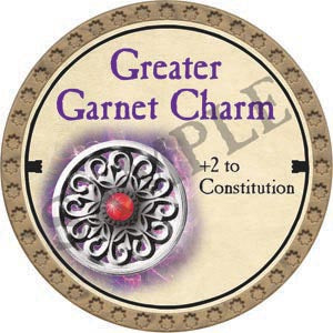 Greater Garnet Charm - 2020 (Gold) - C133