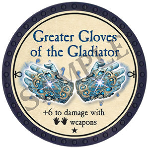 Greater Gloves of the Gladiator - 2024 (Blue) - C20