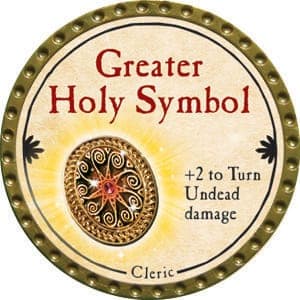 Greater Holy Symbol - 2015 (Gold) - C9