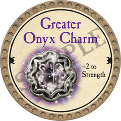 Greater Onyx Charm - 2018 (Gold) - C135