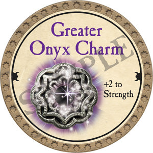 Greater Onyx Charm - 2018 (Gold) - C136