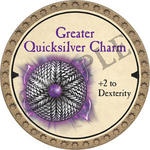 Greater Quicksilver Charm - 2019 (Gold) - C131