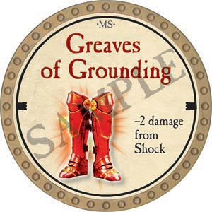 Greaves of Grounding - 2020 (Gold) - C134