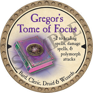 Gregor's Tome of Focus - 2019 (Gold) - C131