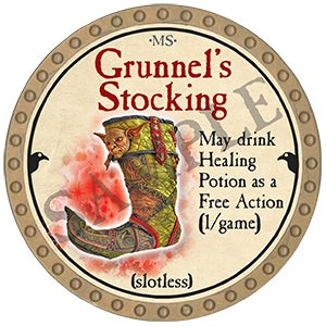 Grunnel's Stocking - 2025 (Gold) - C5