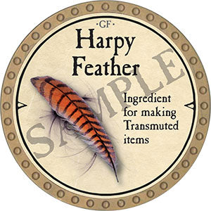 Harpy Feather - 2021 (Gold) - C131