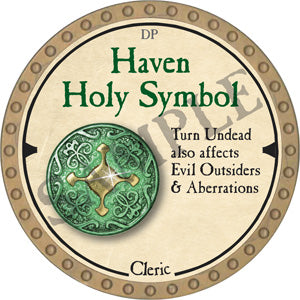 Haven Holy Symbol - 2019 (Gold) - C134