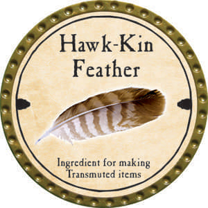 Hawk-Kin Feather - 2014 (Gold) - C131