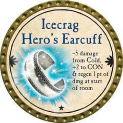 Icecrag Hero’s Earcuff - 2015 (Gold) - C134