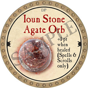 Ioun Stone Agate Orb - 2018 (Gold) - C131