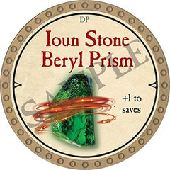 Ioun Stone Beryl Prism - 2021 (Gold) - C131