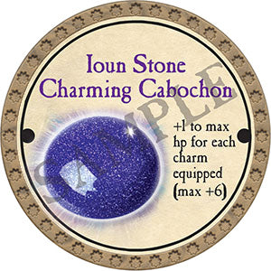 Ioun Stone Charming Cabochon - 2017 (Gold) - C134