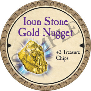 Ioun Stone Gold Nugget - 2019 (Gold) - C135