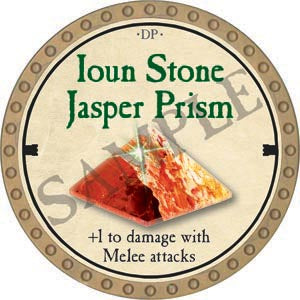 Ioun Stone Jasper Prism - 2020 (Gold) - C131