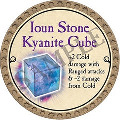 Ioun Stone Kyanite Cube - 2023 (Gold) - C12