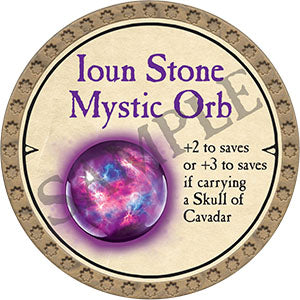 Ioun Stone Mystic Orb - 2021 (Gold) - C134