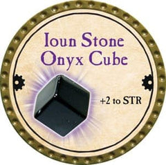 Ioun Stone Onyx Cube - 2013 (Gold) - C66