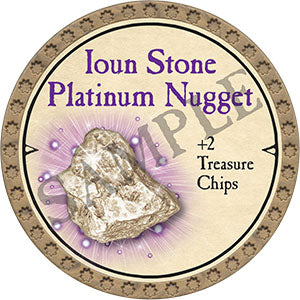 Ioun Stone Platinum Nugget - 2021 (Gold) - C44