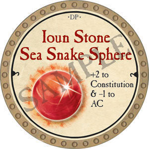 Ioun Stone Sea Snake Sphere - 2022 (Gold) - C131